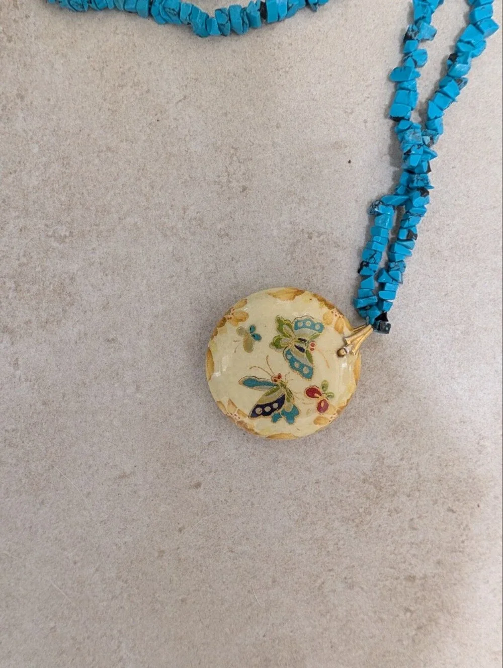 Butterfly Dsigns handcrafted necklace